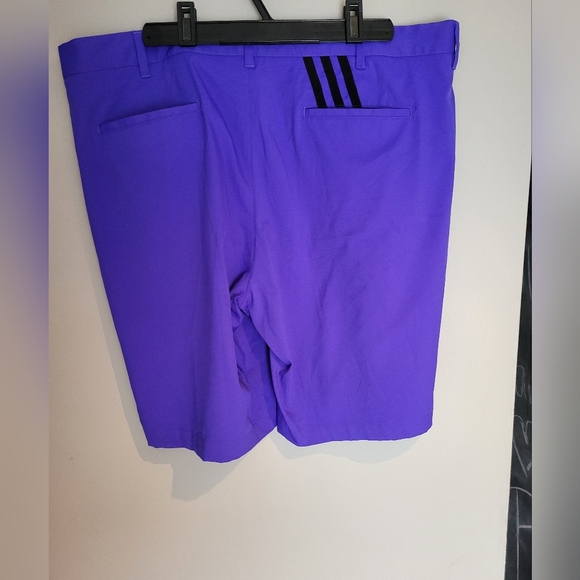 Adidas Purple Athletic Shorts Size 40 - Picture 3 of 7